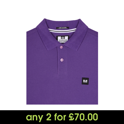 Weekend Offender Caneiros Polo Shirt Allium