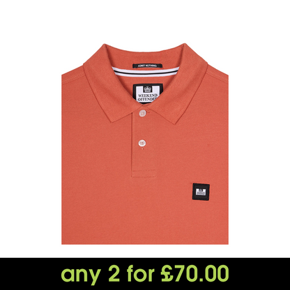 Weekend Offender Caneiros Polo Shirt Uluru