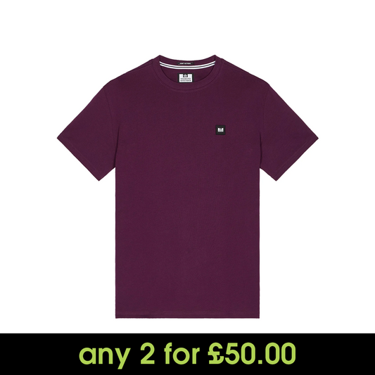 Weekend Offender Cannon Beach T-Shirt Acai Berry