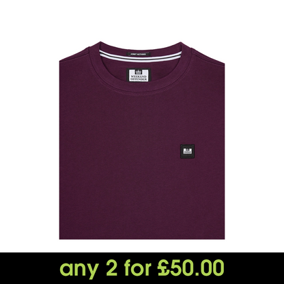 Weekend Offender Cannon Beach T-Shirt Acai Berry