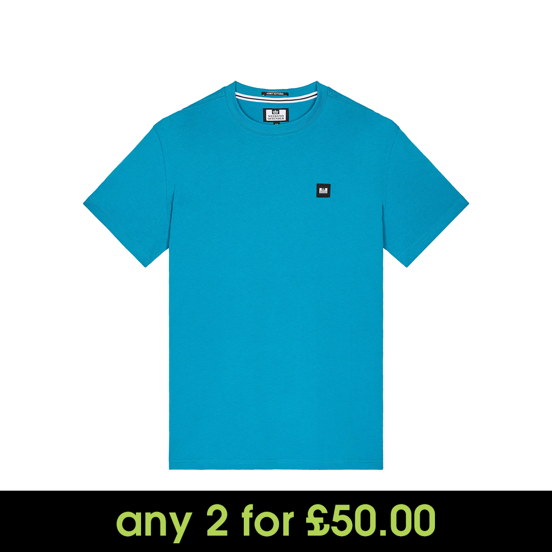 Weekend Offender Cannon Beach T-Shirt Kingfisher