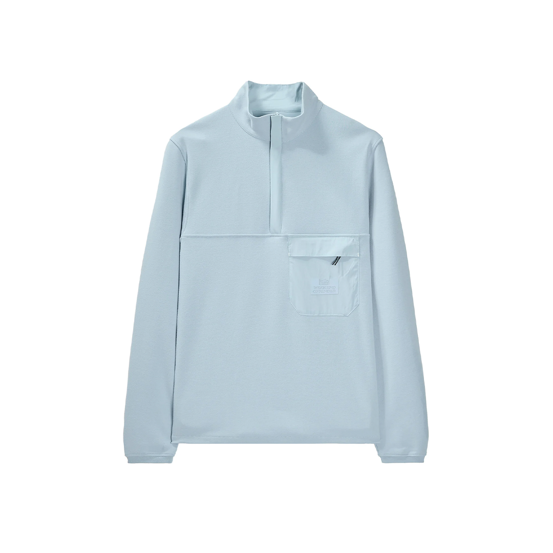 Weekend Offender Chimeri Polyamide 1/4 Zip Arctic