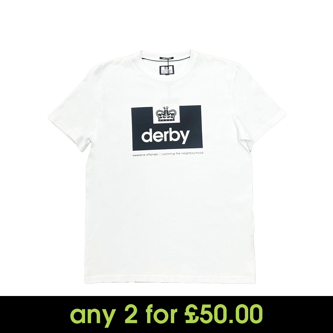 Weekend Offender City Series Derby T-Shirt White