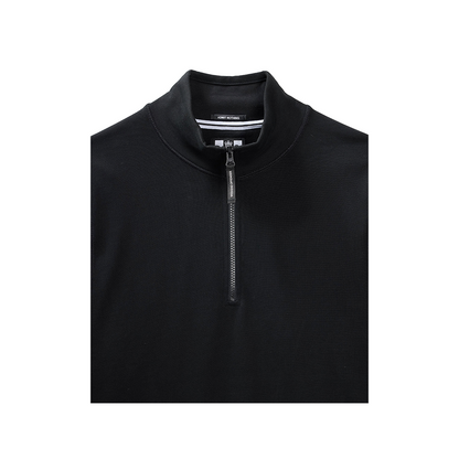 Weekend Offender Kraviz Quarter Zip Sweatshirt Black