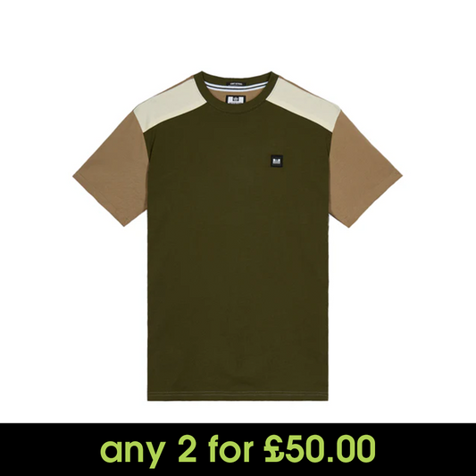 Weekend Offender Lederle T-Shirt Castle Green