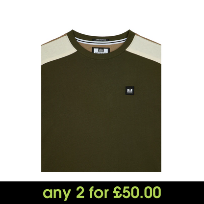 Weekend Offender Lederle T-Shirt Castle Green