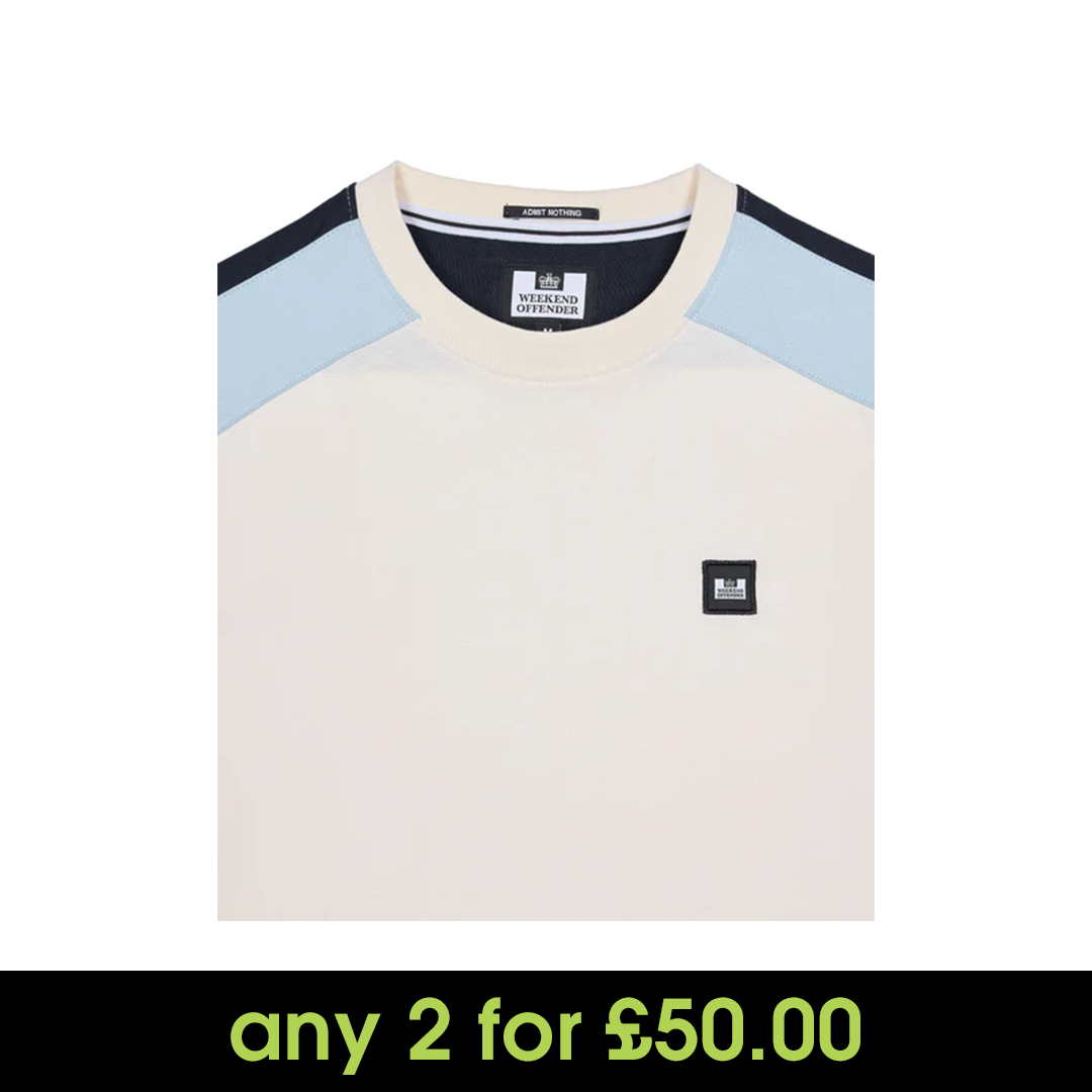 Weekend Offender Lederle T-Shirt Ivory