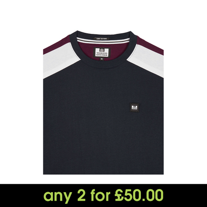 Weekend Offender Lederle T-Shirt Navy