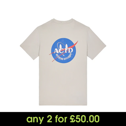 Weekend Offender Nasa Graphic T-Shirt Rhino