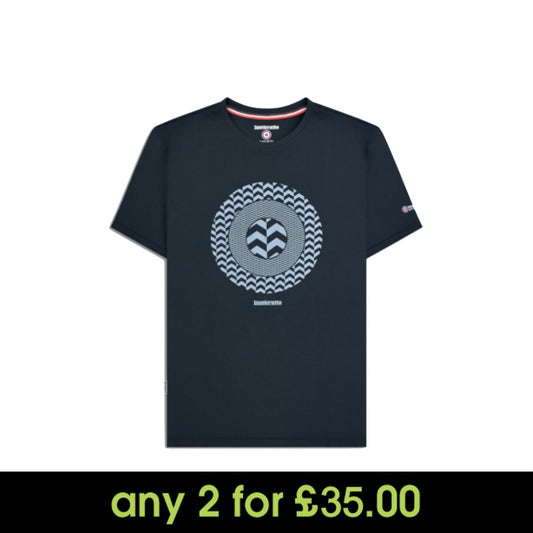 Lambretta Chevron Target T-Shirt Navy