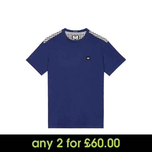 Weekend Offender Diaz T-Shirt Bright Navy