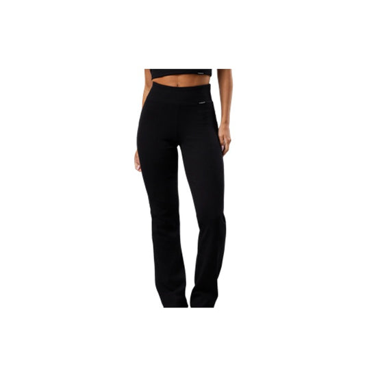 Gym King 365 Rib Flared Leggings Black