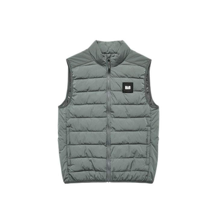 Weekend Offender Gacha Padded Gilet Zinc