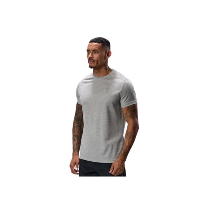 Gym King Element T-Shirt Grey Marl