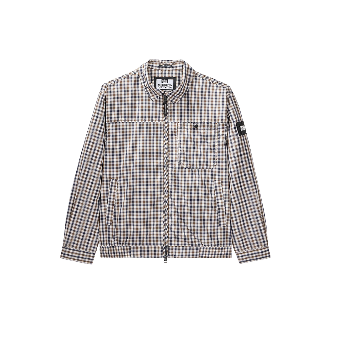 Weekend Offender Kamares Harrington Jacket Mid House Check