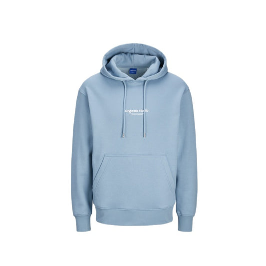 Jack & Jones Printed Hoodie Blue / Mountain Spring