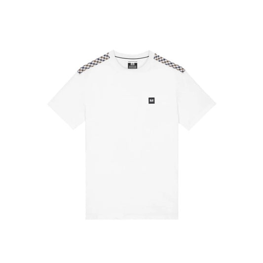 Weekend Offender Kids Infant Diaz T-Shirt White/Mid House Check