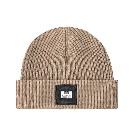 Weekend Offender Lehto Badge Beanie Mocha