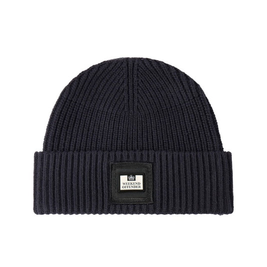 Weekend Offender Lehto Badge Beanie Navy