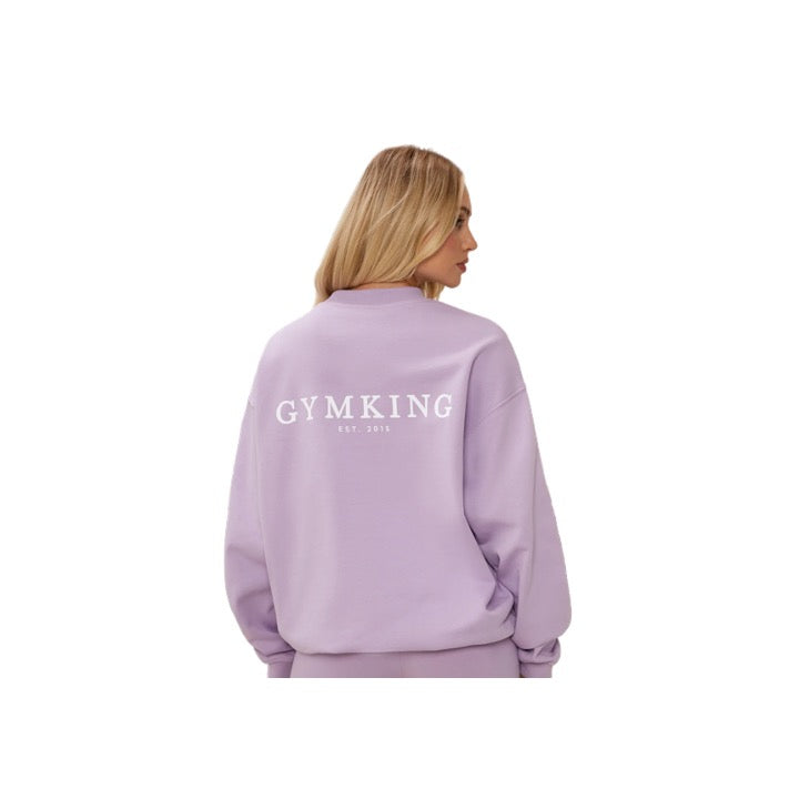 Gym King Established Crew Lilac