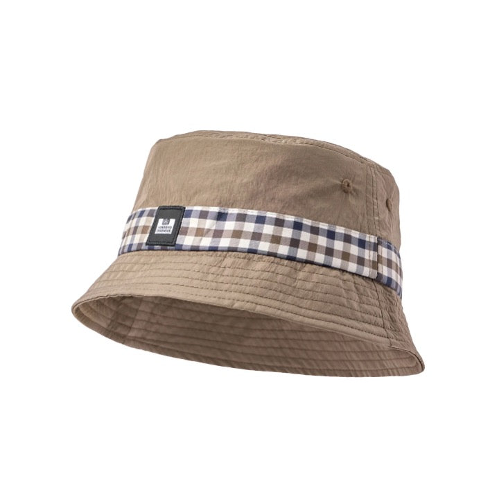 Weekend Offender Queensland Bucket Hat Mocha / Mid House Check