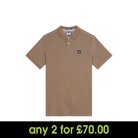 Weekend Offender Sakai Polo Shirt Mocha