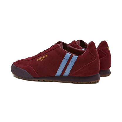 Patrick Rio Trainer - Burgundy / Sky Blue