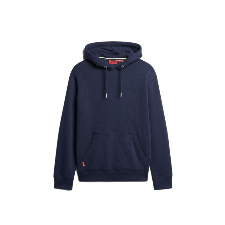 Superdry Essential Logo Hoodie Rich Navy Marl