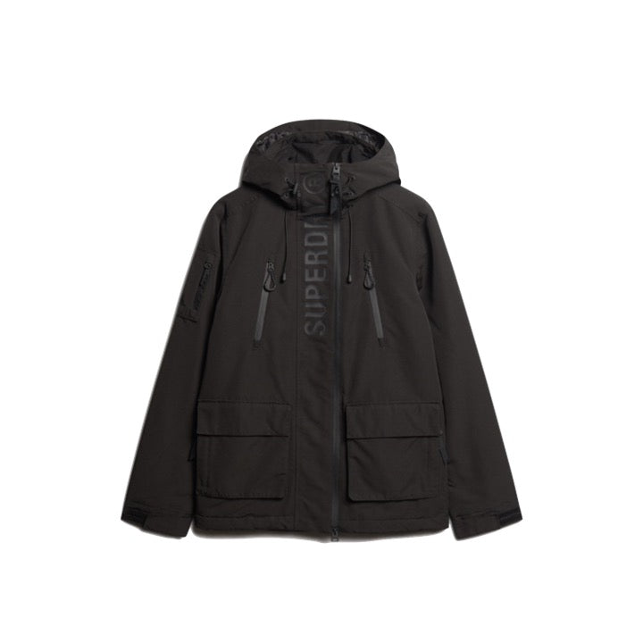 Superdry Ultimate Windcheater Jacket Jet Black / Black