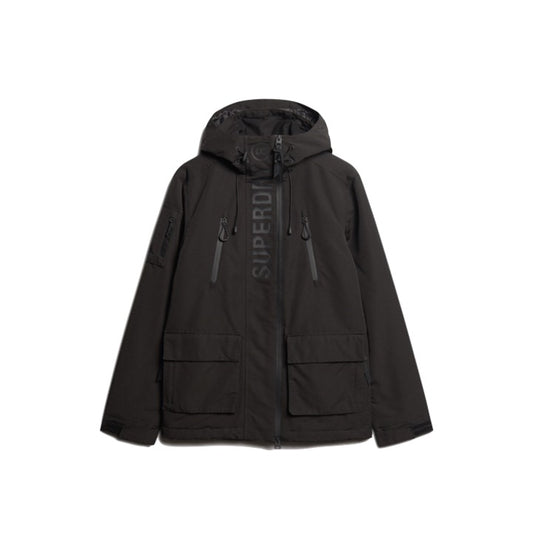 Superdry Ultimate Windcheater Jacket Jet Black / Black