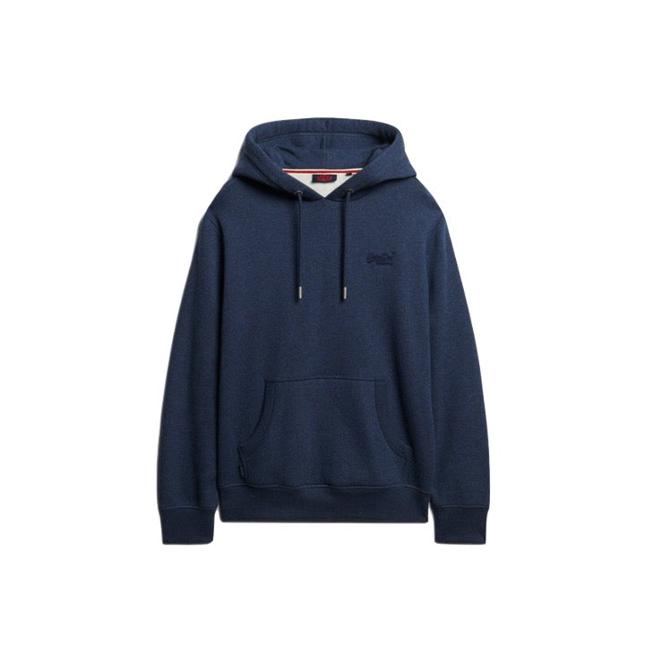 Superdry Essential Logo Hoodie Vintage Navy Marl