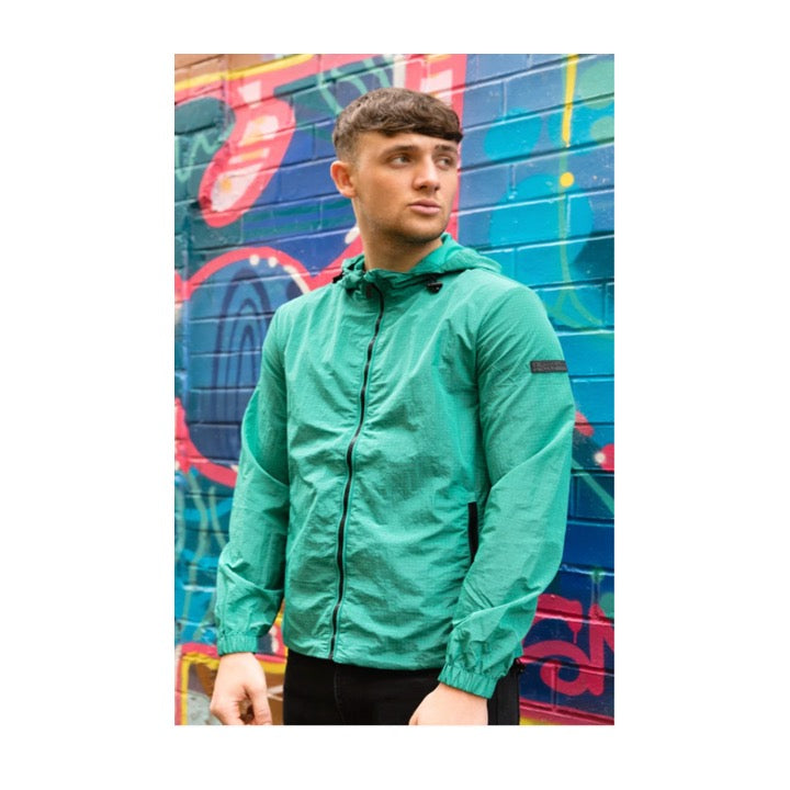 Terrace Cult Costello Lightweight Ripstop Jacket Amazon Green