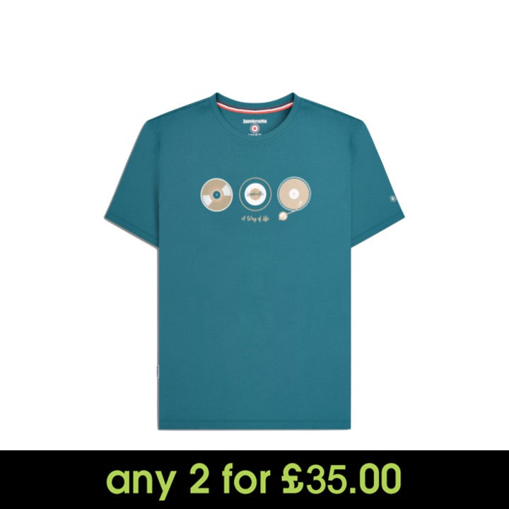 Lambretta Vinyl T-Shirt Gulf Coast