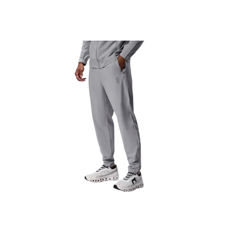 Gym King Flex Woven Tracksuit Bottoms Urban Grey