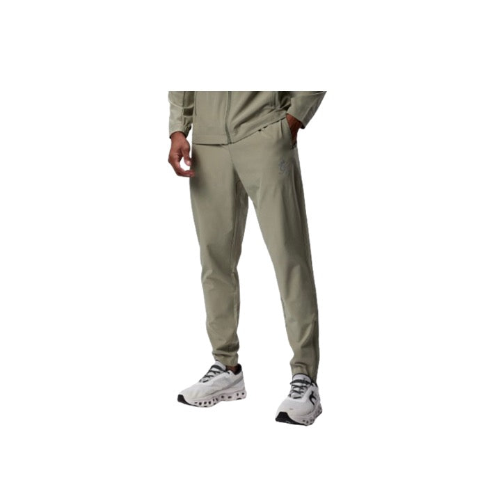 Gym King Flex Woven Tracksuit Bottoms Soft Khaki