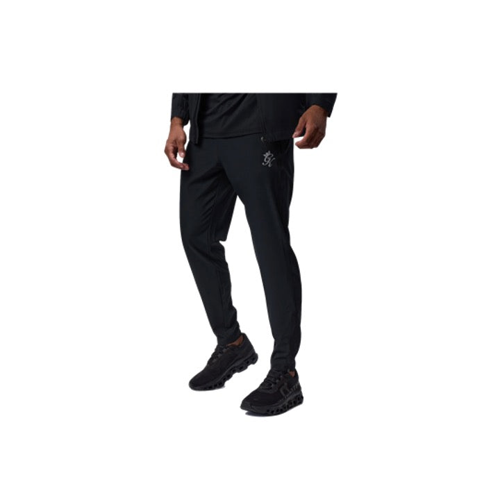 Gym King Flex Woven Tracksuit Bottoms Black