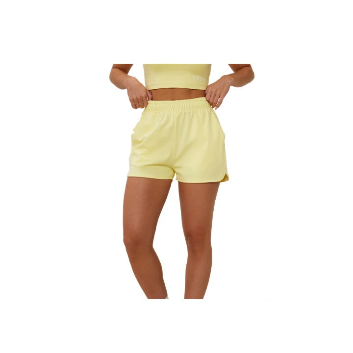 Gym King Established Jersey Short Lemon Sherbet