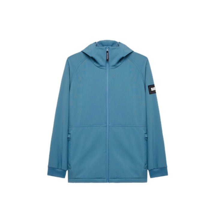 Weekend Offender Stipe Softshell Jacket Baltic Blue